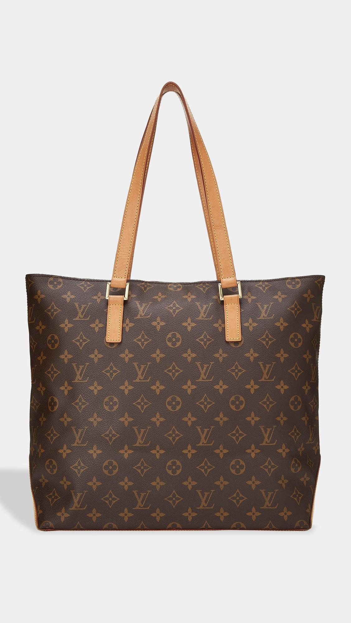 Louis Vuitton Monogram Cabas Mezzo Tote by WHAT GOES AROUND COMES AROUND