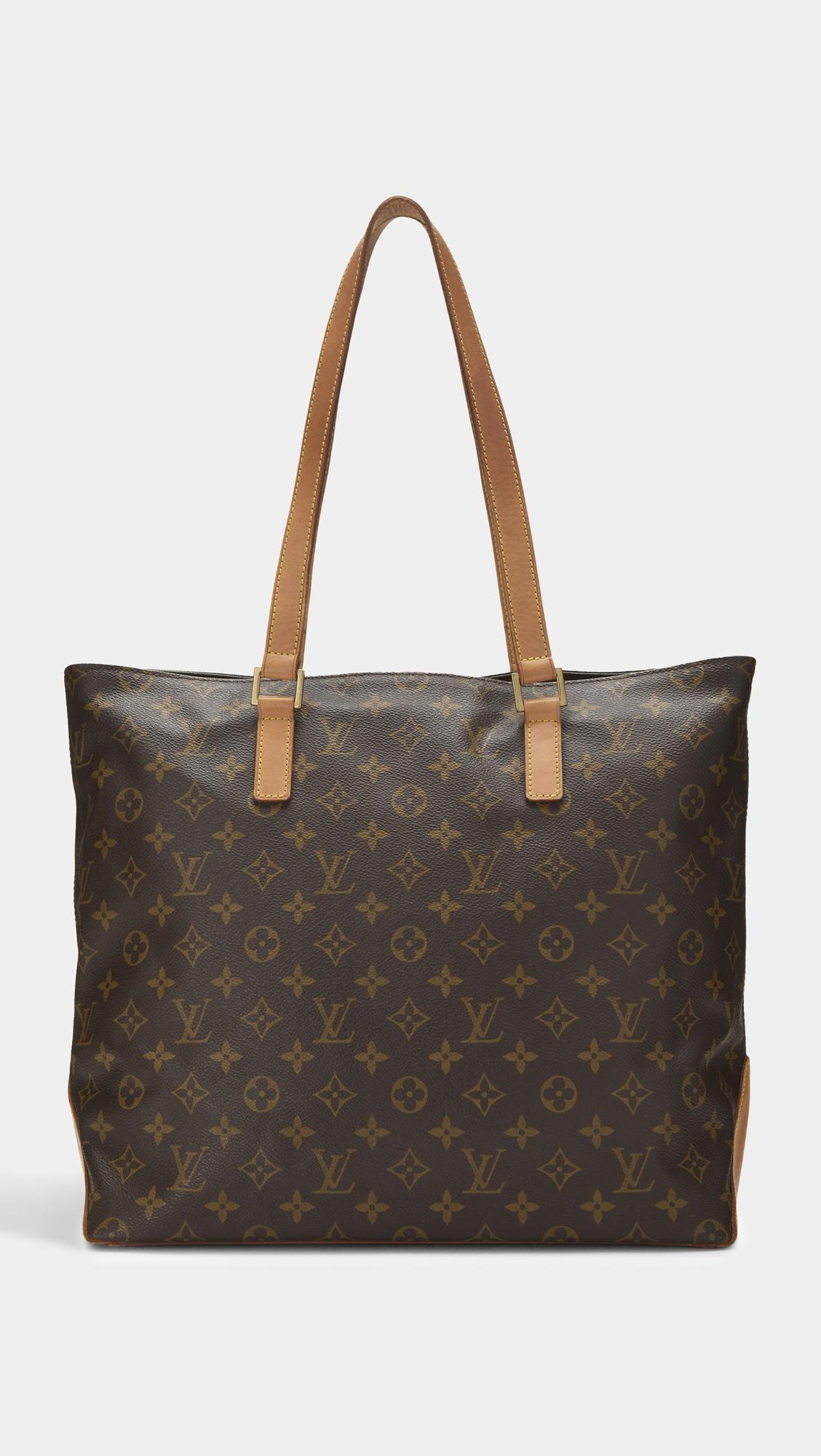 Louis Vuitton Monogram Cabas Mezzo Tote by WHAT GOES AROUND COMES AROUND