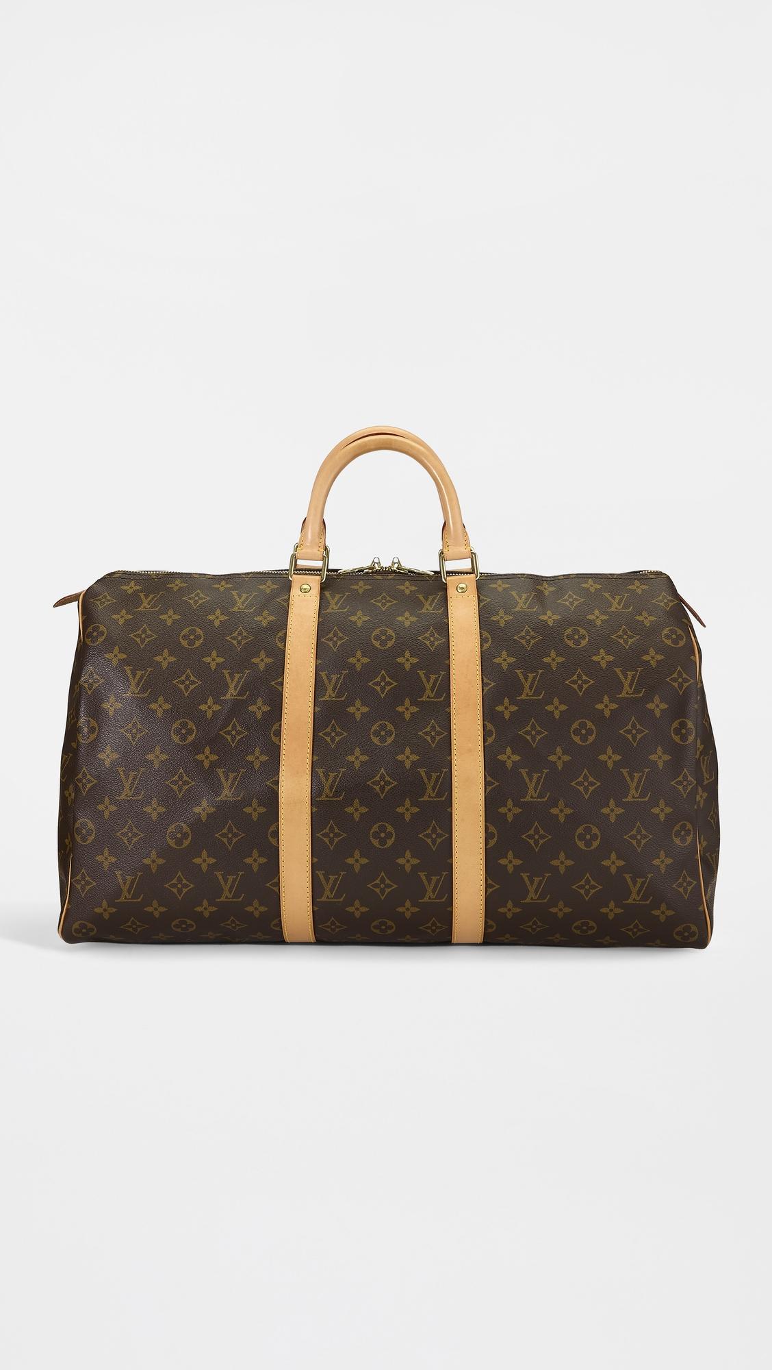 Louis Vuitton Monogram Keepall 50 Duffle Bag by WHAT GOES AROUND COMES AROUND
