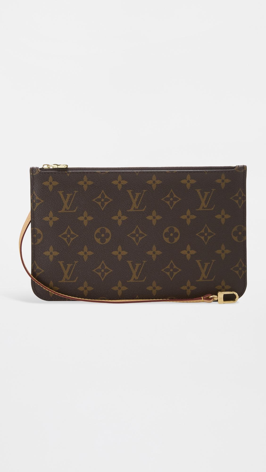 Louis Vuitton Monogram Neverfull Pouch NM MM by WHAT GOES AROUND COMES AROUND