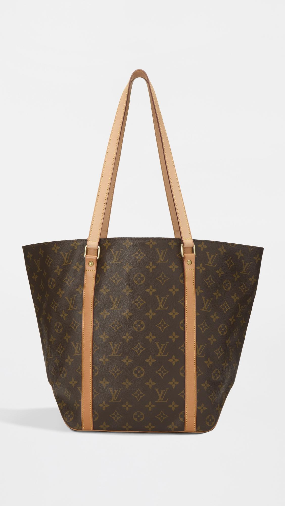 Louis Vuitton Monogram Sac Shopping Tote by WHAT GOES AROUND COMES AROUND