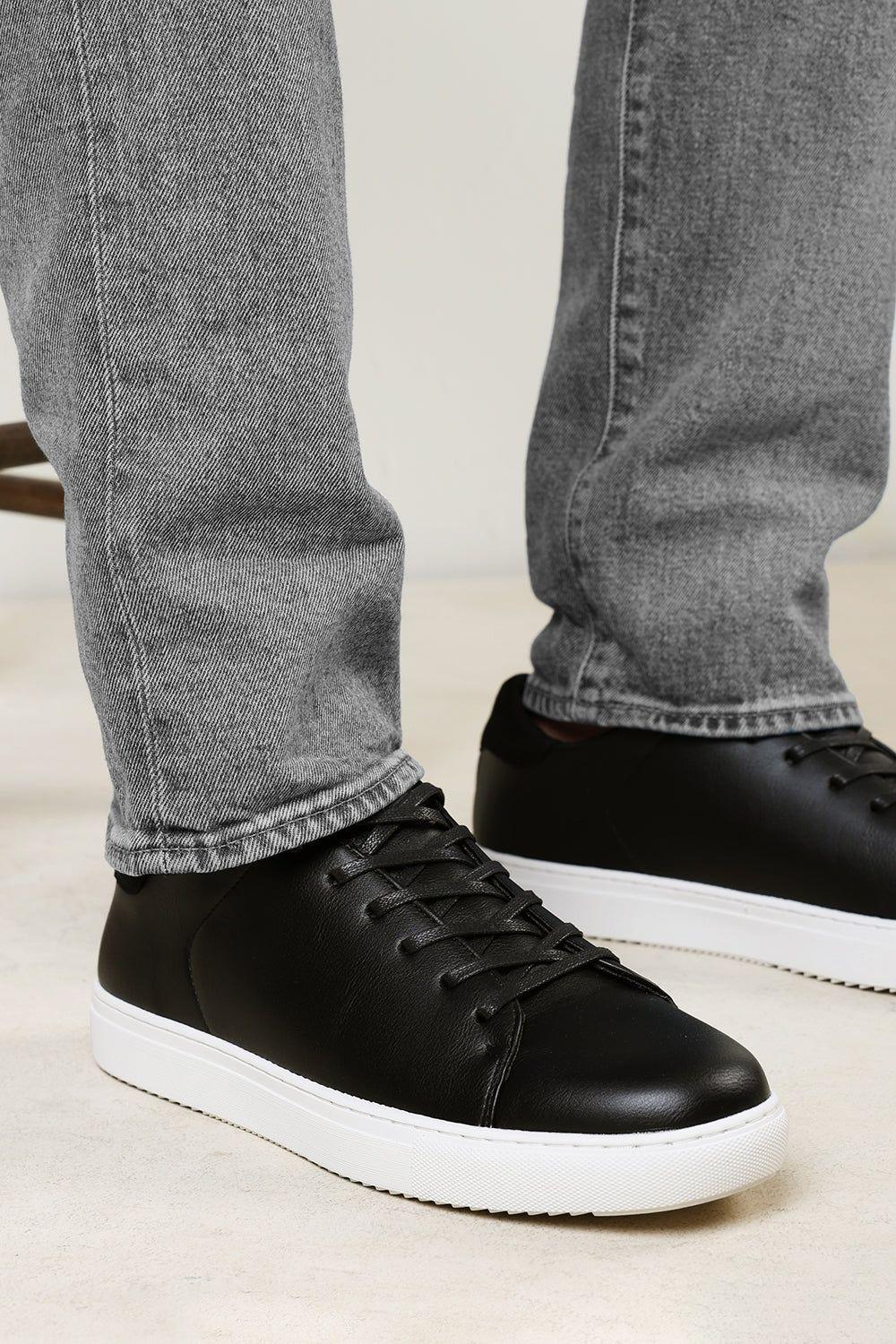 Derek Low Cut Lace Up Trainers by WHERE'S THAT FROM