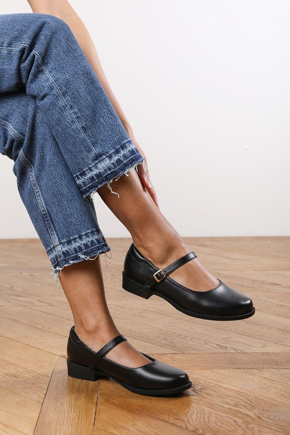 'Juno' Classic Mary Jane Pumps by WHERE'S THAT FROM