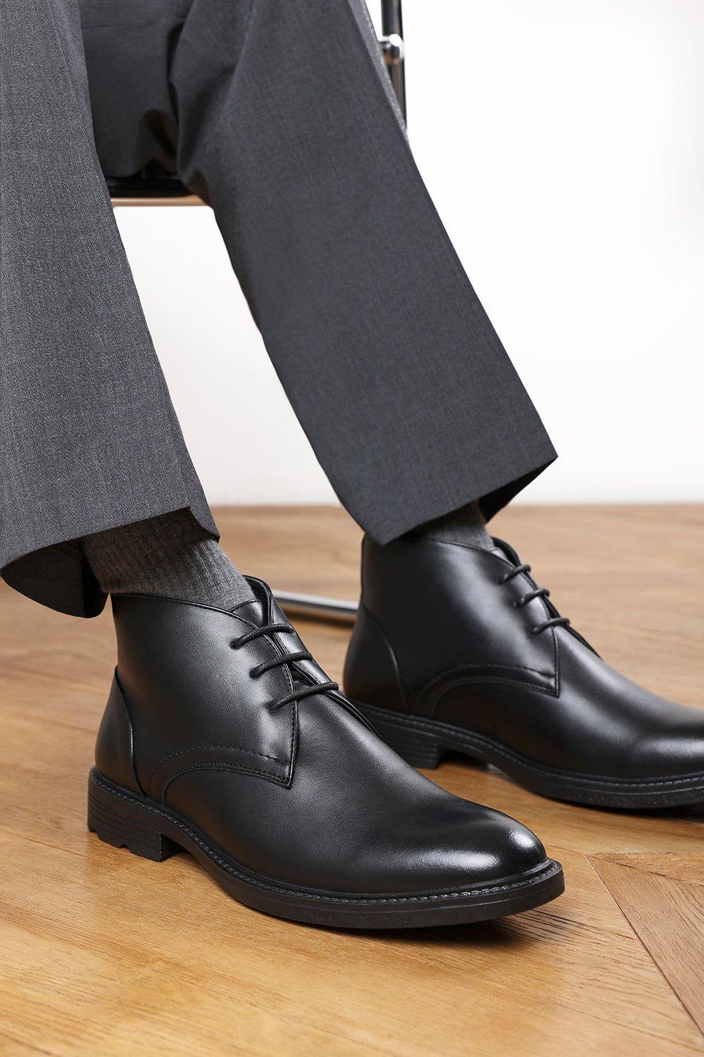 'Mason' Lace Up Ankle Boots by WHERE'S THAT FROM