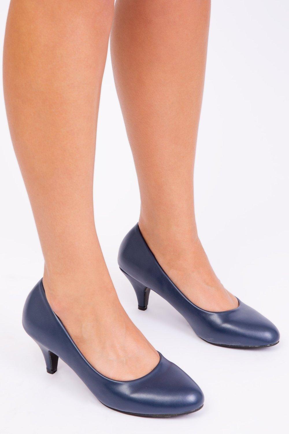 'Shea' Low Heel Court Pump by WHERE'S THAT FROM