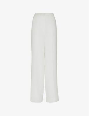 Andie straight-leg high-rise woven wedding trousers by WHISTLES