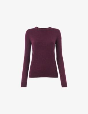 Annie Slim-Fit Metallic-Knit Jumper by WHISTLES