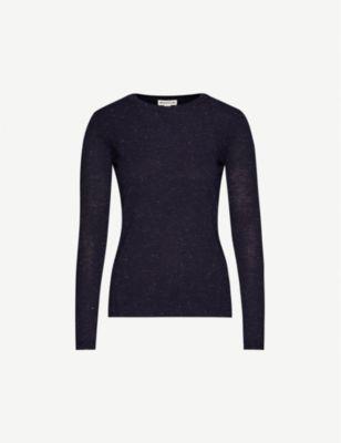 Annie metallic knitted jumper by WHISTLES