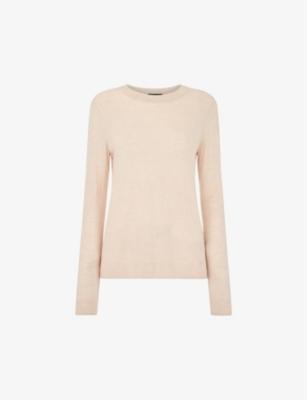 Annie slim-fit metallic-knitted jumper by WHISTLES