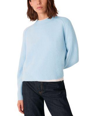 Aria Mix Crewneck Knit Sweater by WHISTLES