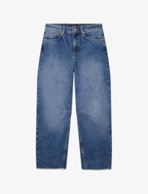 Authentic Raw-Hem Barrel Jeans by WHISTLES
