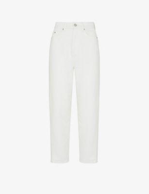 Authentic barrel-leg high-rise jeans by WHISTLES