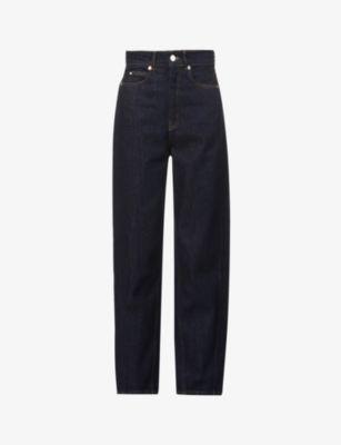 Authentic high-rise straight-leg jeans by WHISTLES