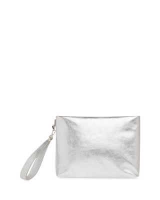 Avah Leather Clutch by WHISTLES