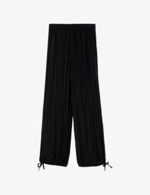 Balloon-Leg Relaxed-Fit Woven Trousers by WHISTLES