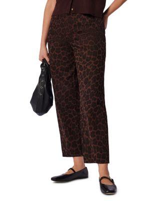 Barrel Jeans in Leopard Print by WHISTLES