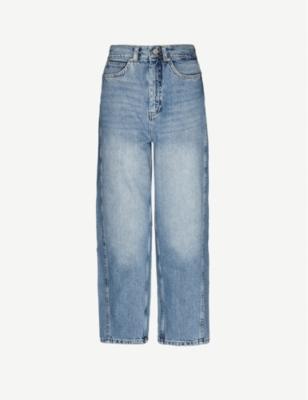 Barrel straight-leg high-rise jeans by WHISTLES