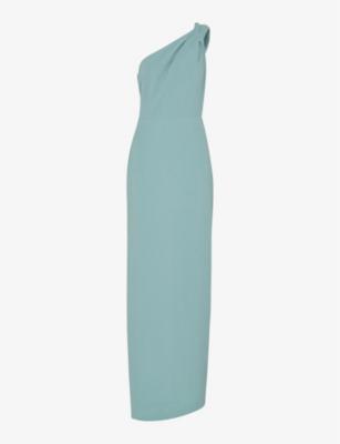 Bethan One-Shoulder Stretch-Woven Maxi Dress by WHISTLES