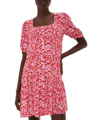 Blurred Animal Flippy Dress by WHISTLES