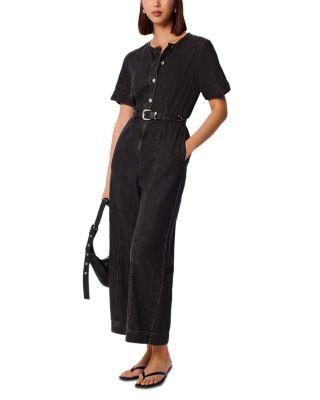 Button Down Jumpsuit by WHISTLES