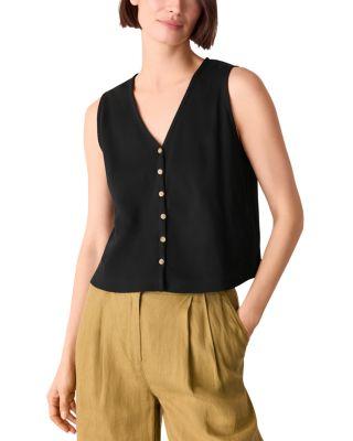 Button Rib Tank by WHISTLES