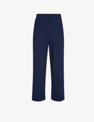 Camilla wide-leg high-rise stretch woven trousers by WHISTLES