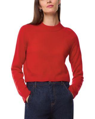 Cropped Crewneck Cashmere Sweater by WHISTLES