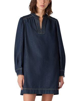 Denim Shift Mini Dress by WHISTLES