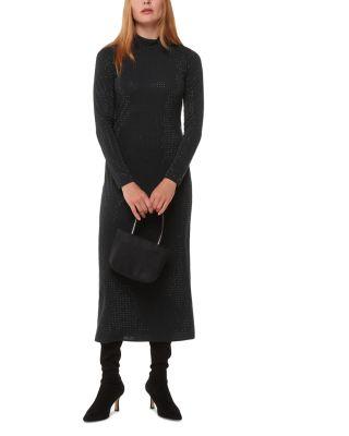 Diamante Jersey Midi Dress by WHISTLES