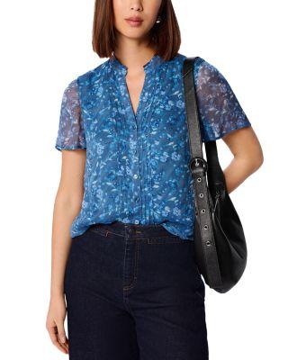 Ditsy Floral V Neck Blouse by WHISTLES