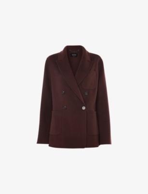 Double-Breasted Relaxed-Fit Wool-Blend Coat by WHISTLES