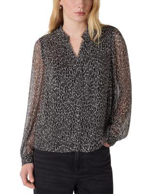 Dragonfly Print Blouse by WHISTLES