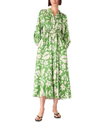 Floral Trapeze Shirt Dress by WHISTLES