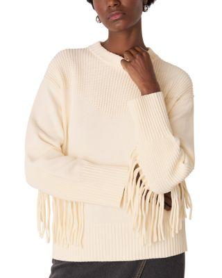 Fringe Rib Detail Pullover by WHISTLES