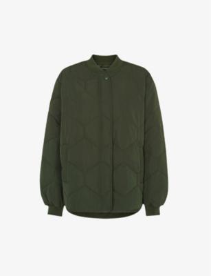 Ida short diamond-quilted coat by WHISTLES