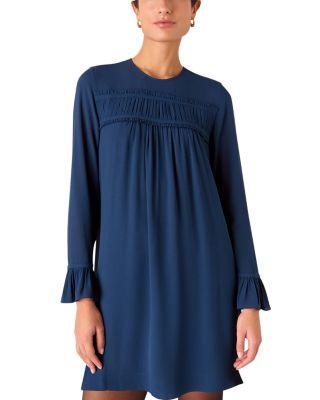 Jemma Ruched Panel Mini Dress by WHISTLES
