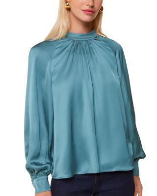 Lea Satin Top by WHISTLES