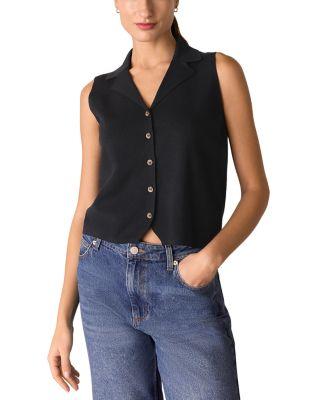 Maisie Button Front Tank Top by WHISTLES