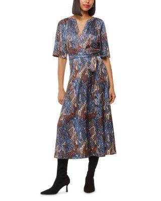 Marlow Dashed Spot Print Dress by WHISTLES