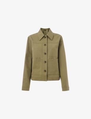 Mia Four-Pocket Cotton-Blend Jacket by WHISTLES