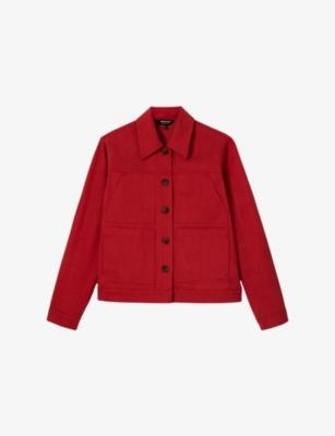 Mia Patch-Pocket Cotton And Lyocell Jacket by WHISTLES