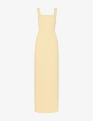 Mila Square-Neck Stretch-Woven Maxi Dress by WHISTLES