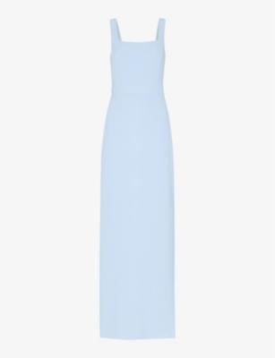 Mila Square-Neck Stretch-Woven Maxi Dress by WHISTLES