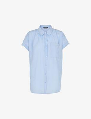 Nicola short-sleeved woven shirt by WHISTLES