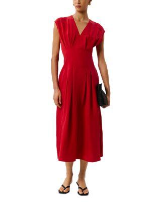 Panel Linen Blend Dress by WHISTLES