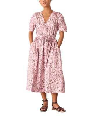 Petite Leopard Midi Dress by WHISTLES