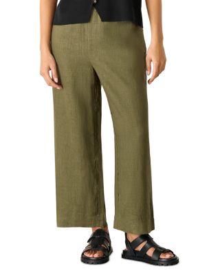 Petite Linen Pocket Trousers by WHISTLES