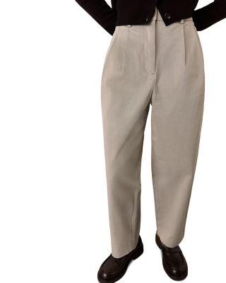 Petites Bethany Barrel Leg Trousers by WHISTLES