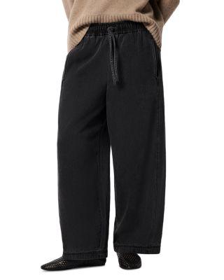 Petites Casual Denim Barrel Trousers by WHISTLES