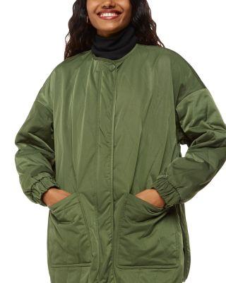 Petites Esther Quilted Coat by WHISTLES